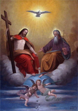 Obraz Trójcy Przenajświętszej